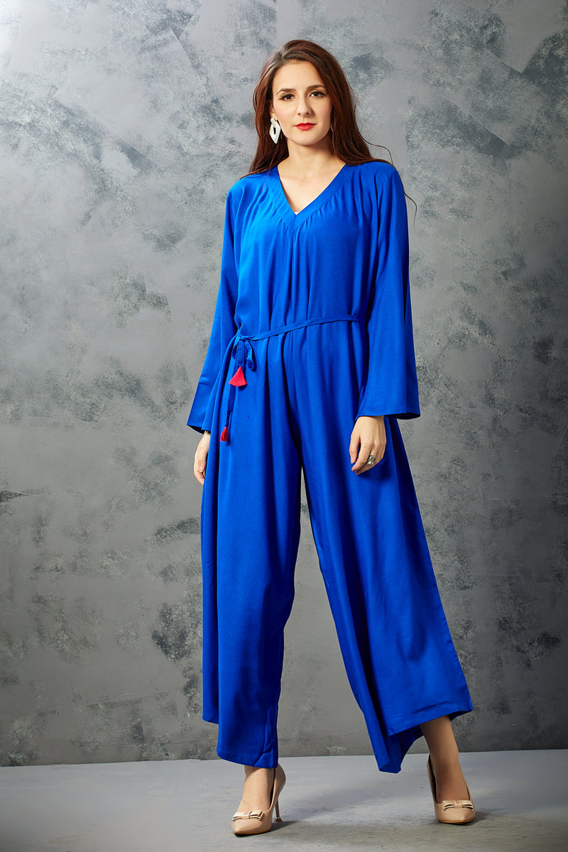 Royal Blue Jumpsuit