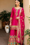Fuchsia Pink Sharara Set
