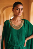 Ethereal Cape Dhoti Dress