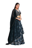 Midnight Blue Lehenga