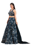 Midnight Blue Lehenga