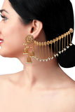 Golden Pearl Earring