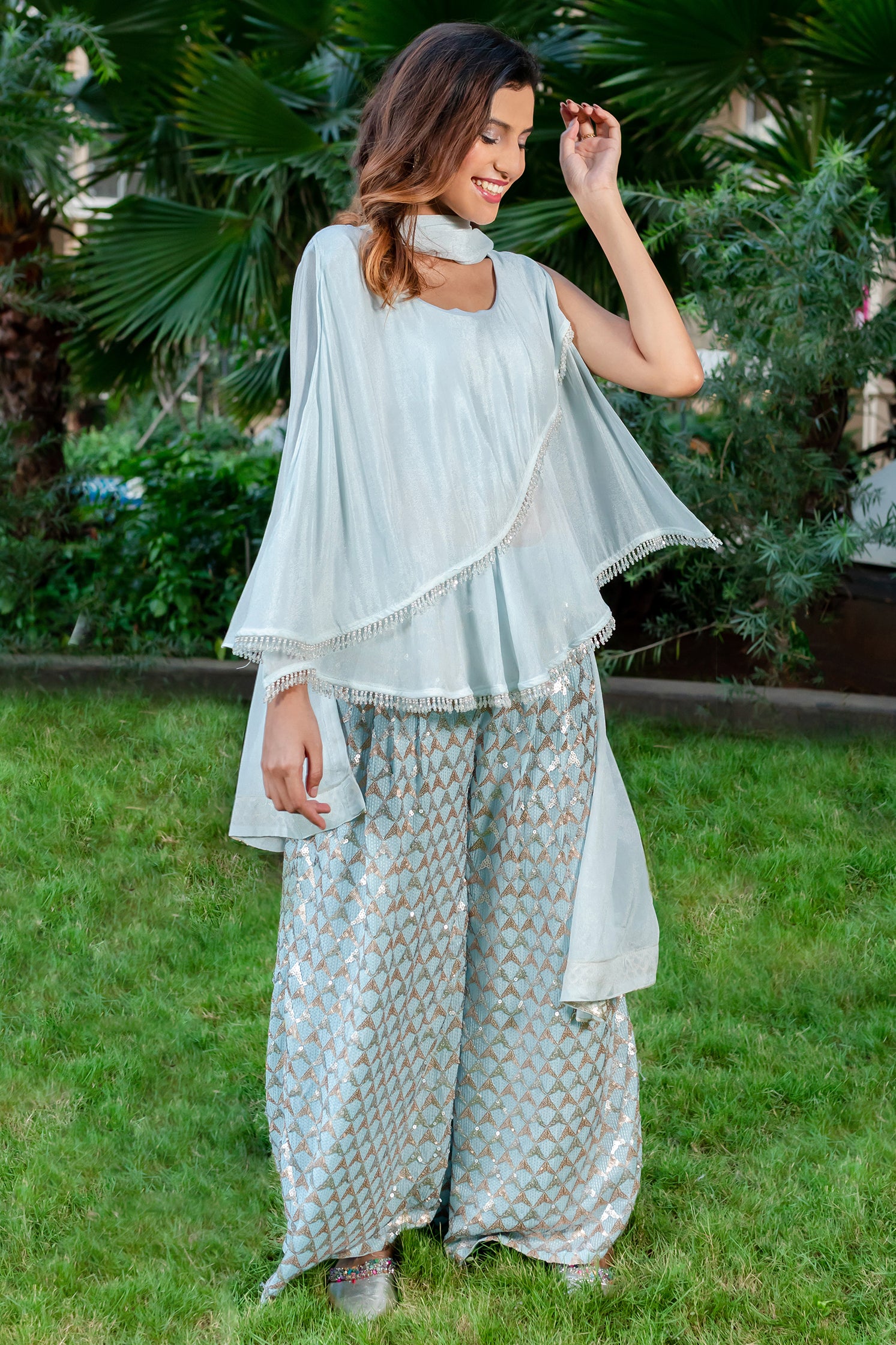 Local style: Wearing palazzo pants