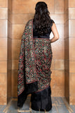 Black Pashmina Saree