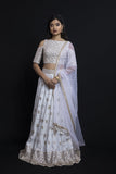 White Arabesque Lehenga