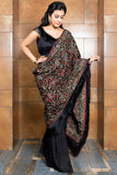 Black Pashmina Saree