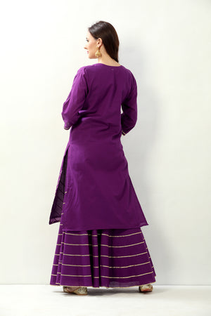 Gorgeous gota patti sharara set
