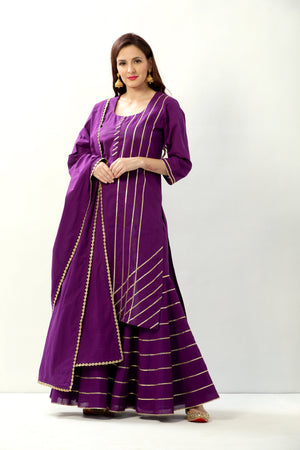 Gorgeous gota patti sharara set
