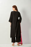 Black Rayon Salwar Kameez