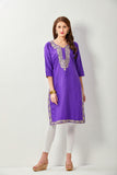 Ethnic Purple Kurti