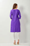 Ethnic Purple Kurti