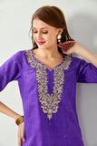 Ethnic Purple Kurti