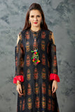 Mul Print Bell Sleeves Dress