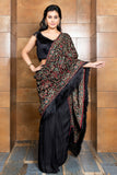 Black Pashmina Saree