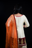 Off-White Salwar Kameez