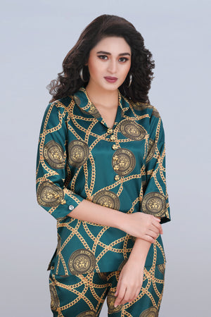 Green Co-ord Set