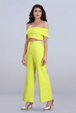 Neon Green Co-ord Set