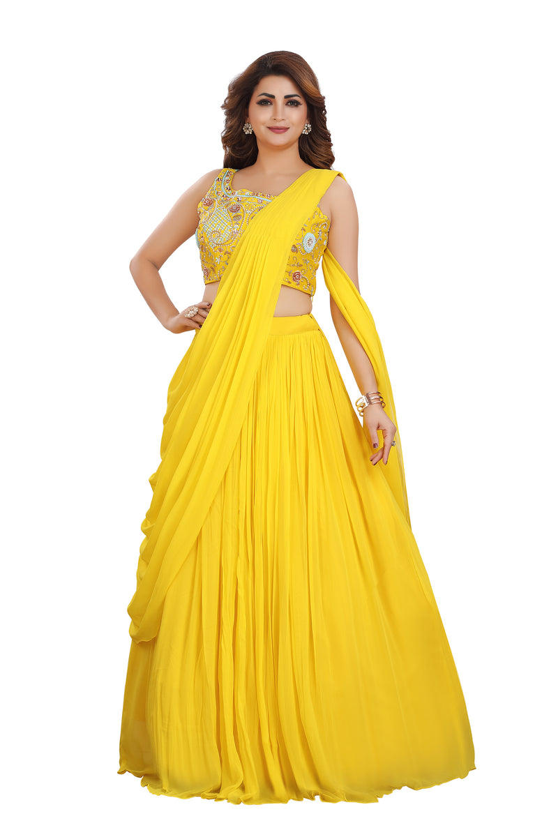 Sunshine Yellow Lehenga
