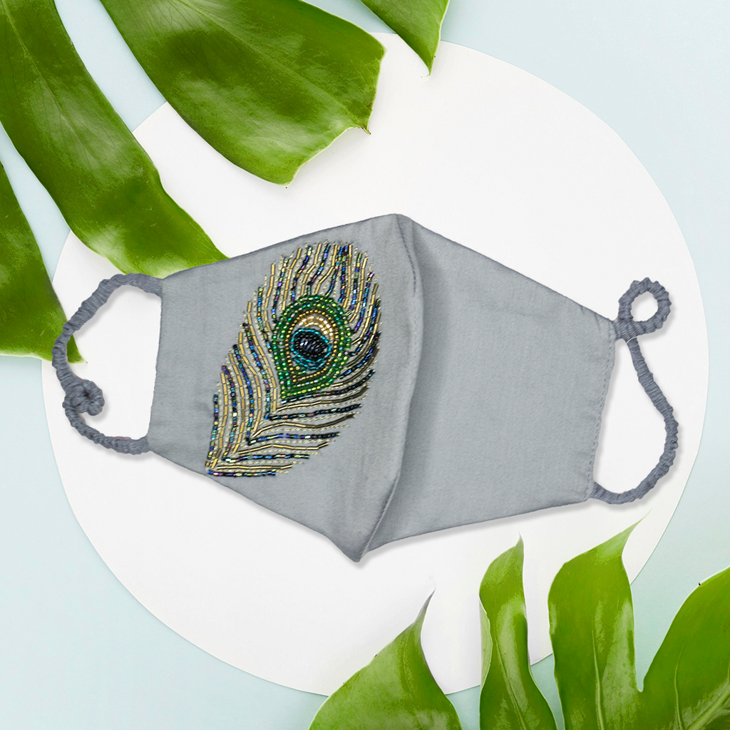 Peacock Feather Mask – Mehr By Pretty